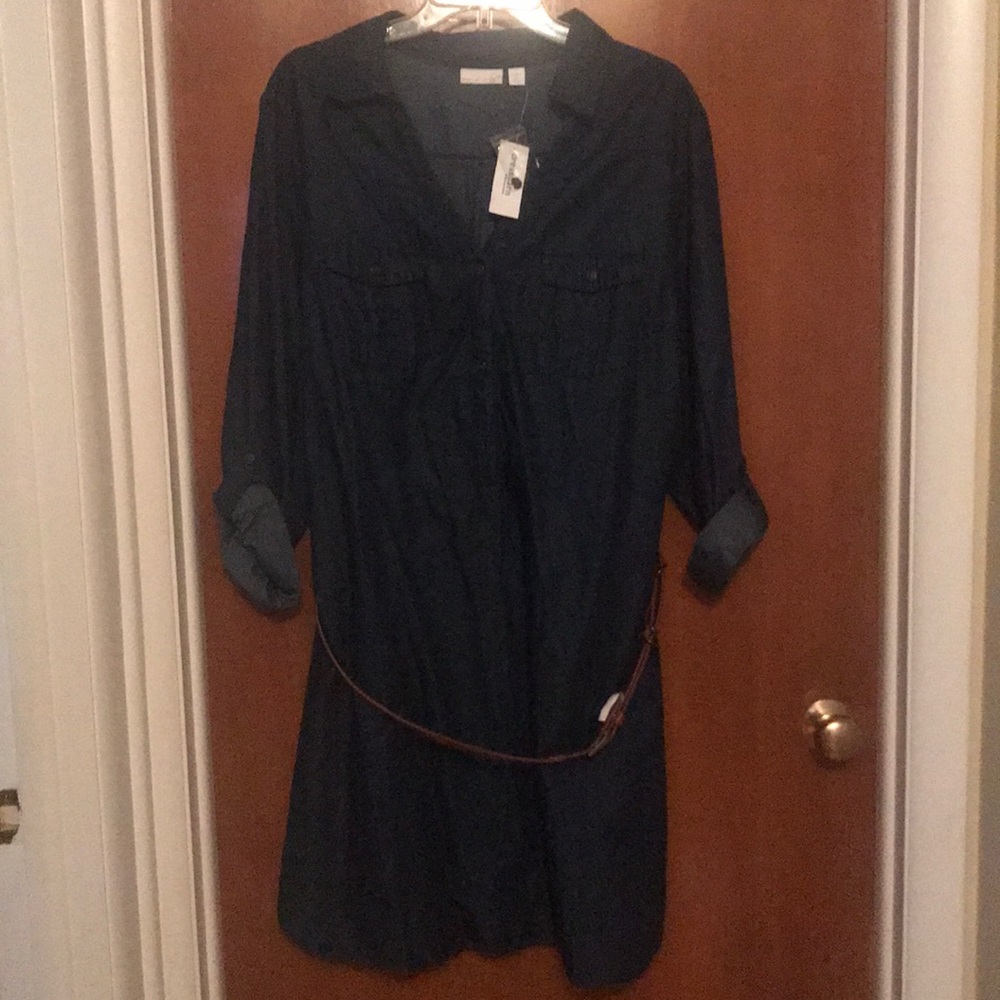 NWT Dressbarn Jean dress size 2X